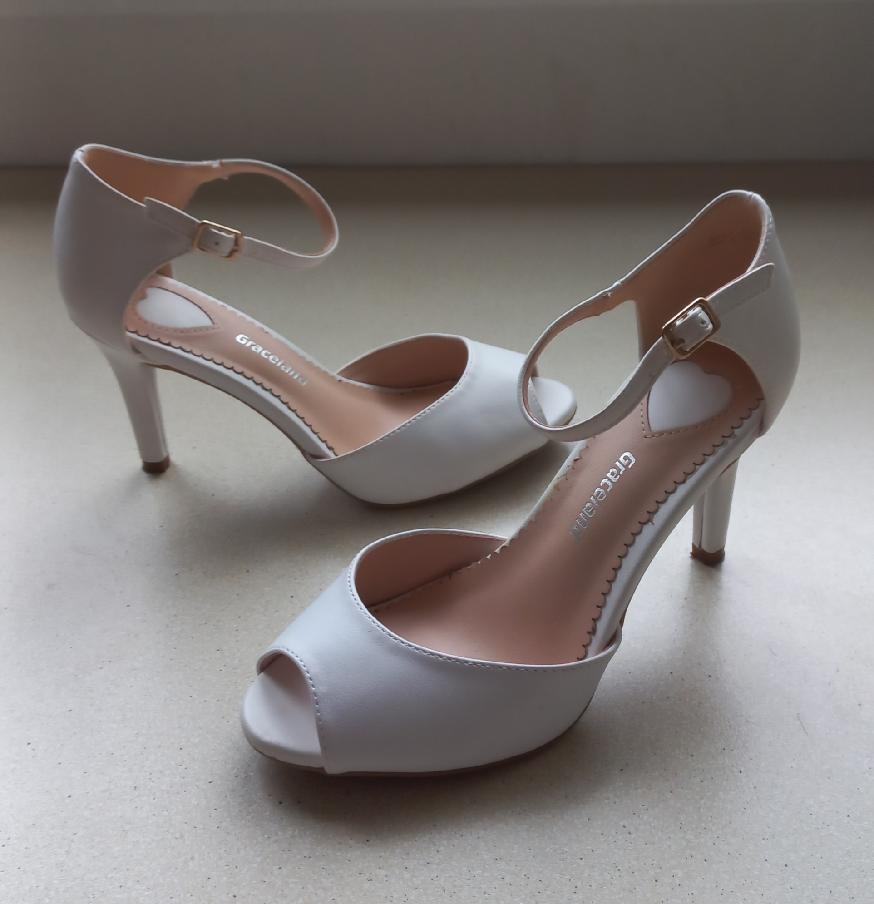 Dámské lodičky bílé - 2