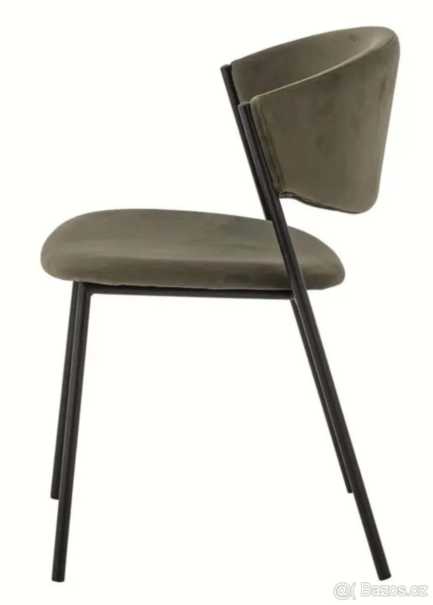 Polstrované jídelní židle, set 4ks - 2