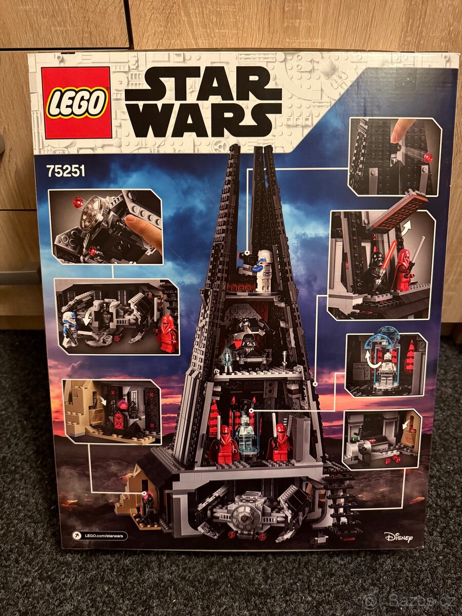 LEGO 75251 Hrad Dartha Vadera - 2