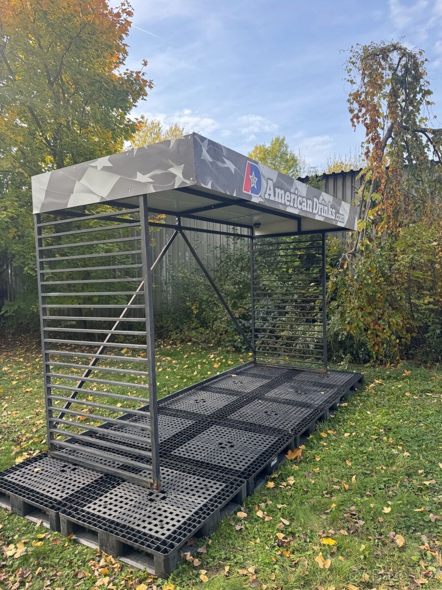 Ocelový přístřešek / konstrukce č.1 - 2