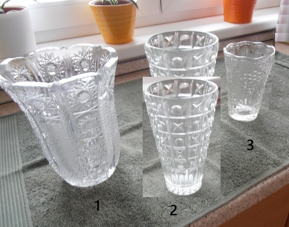 skleněné vázy - 2