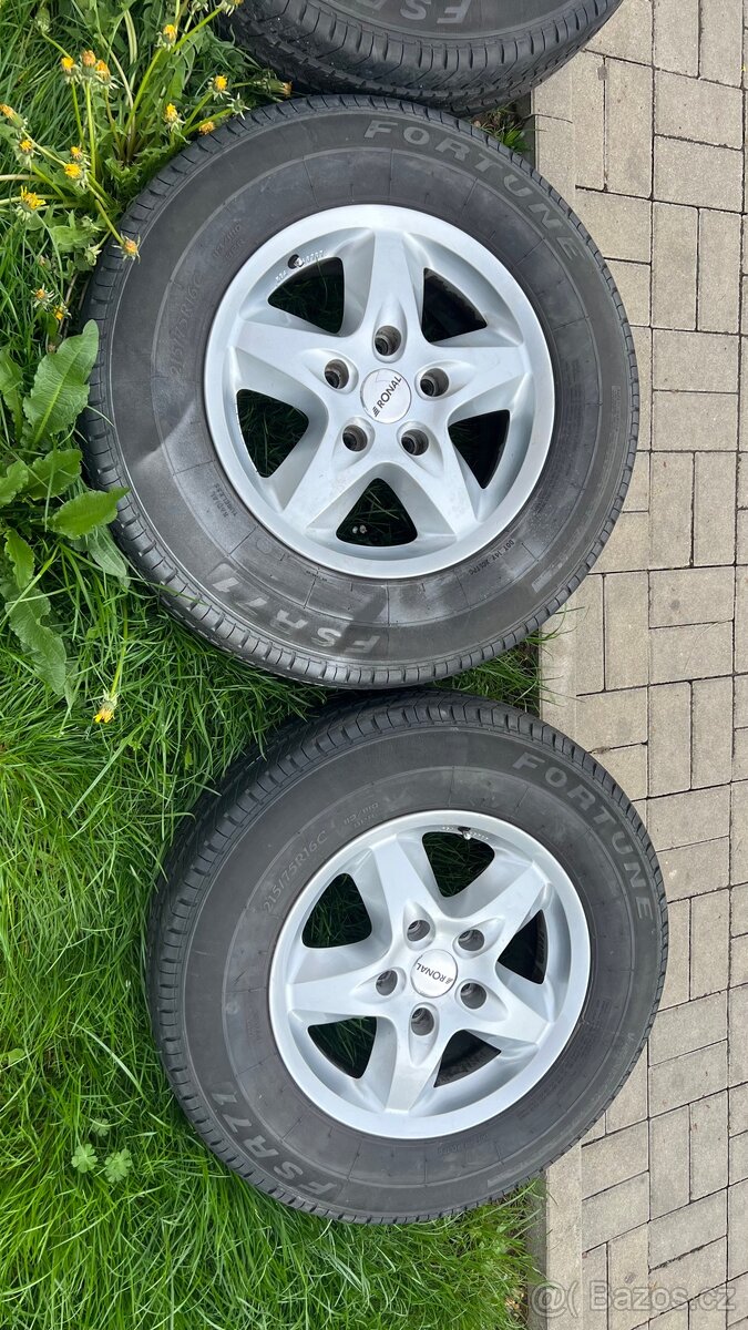 Alu zátěžová kola - 2