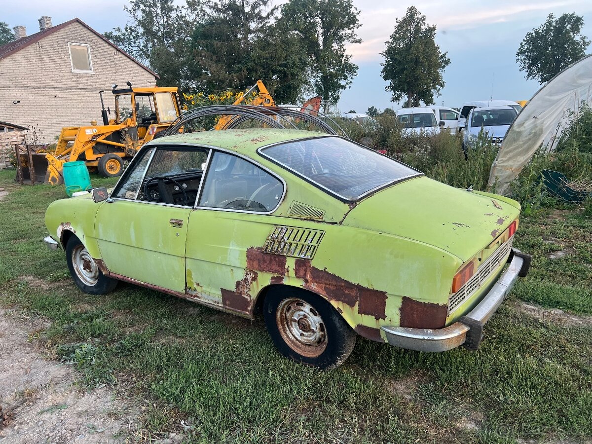 Skoda 110r kompletní auto k renovaci - 2