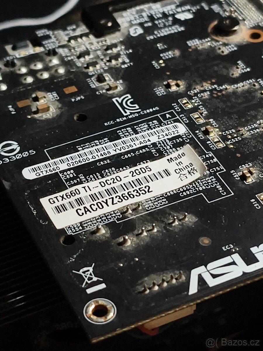 Grafická karta GTX660 TI -DC20-2GD5 - 2