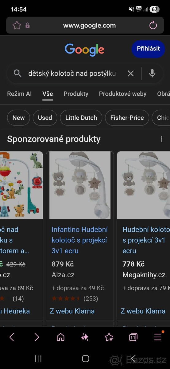 Kolotoč na postýlku - 2