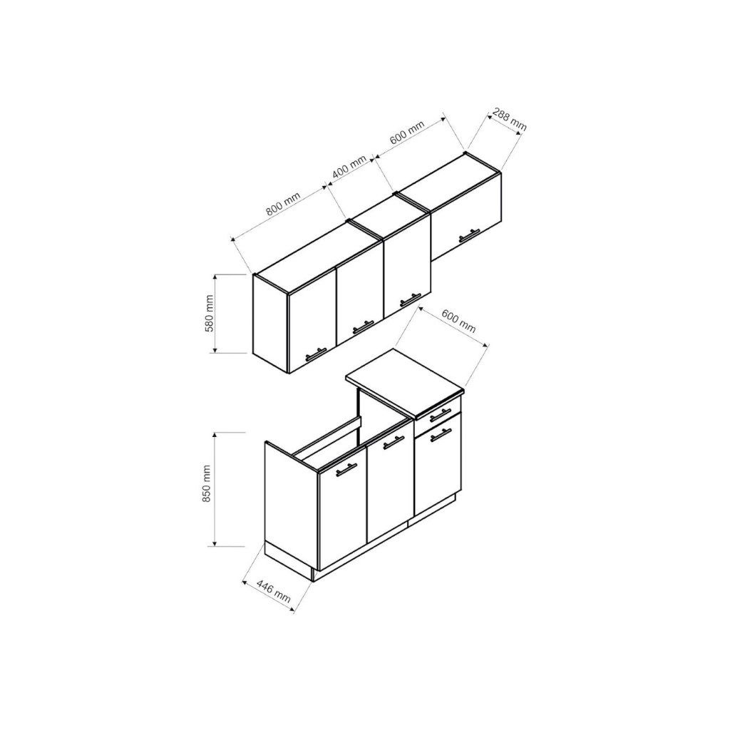 Kuchyňská linka - 2
