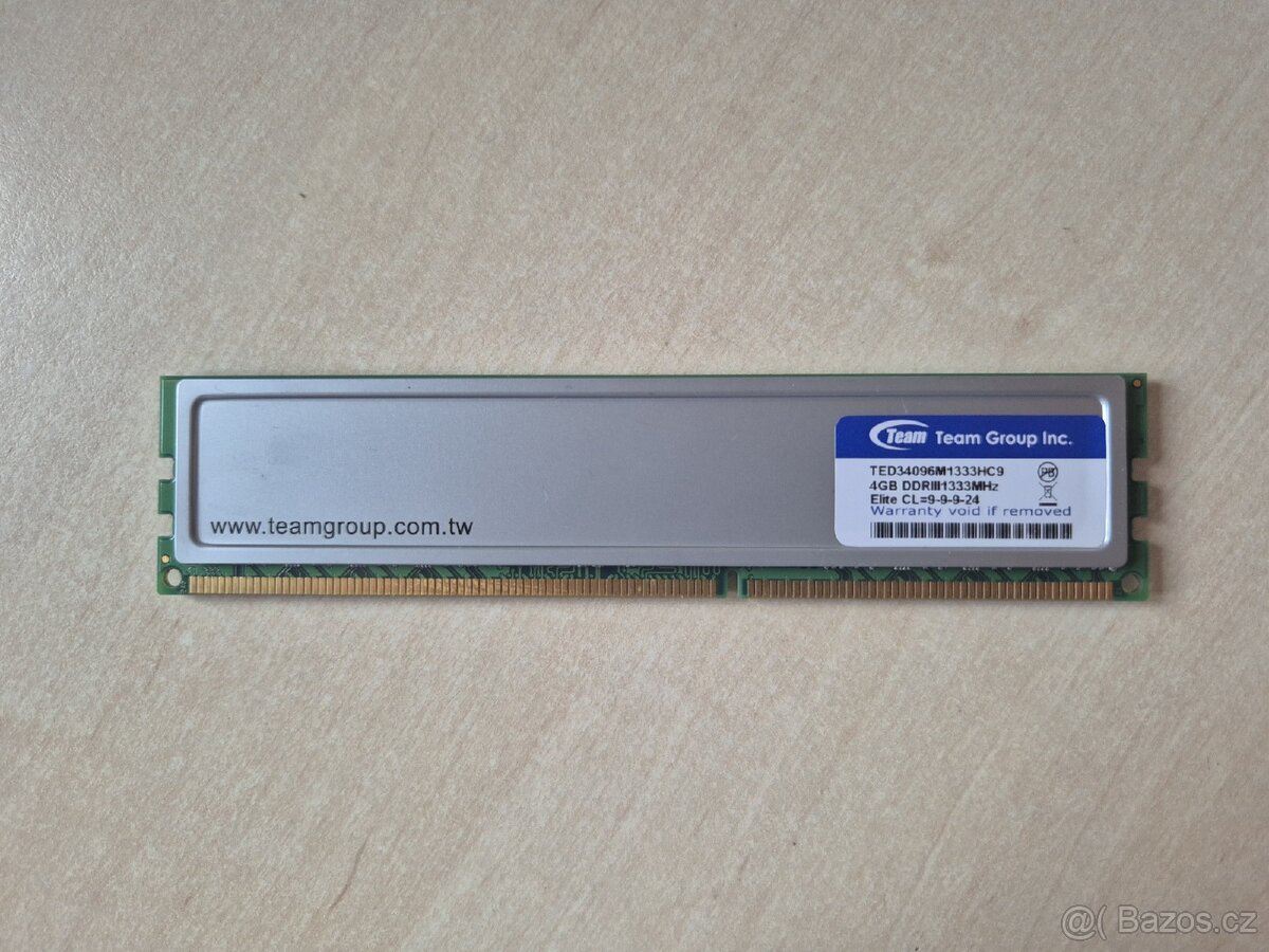 Team group Elite DDR3 4GB CL9 - 2