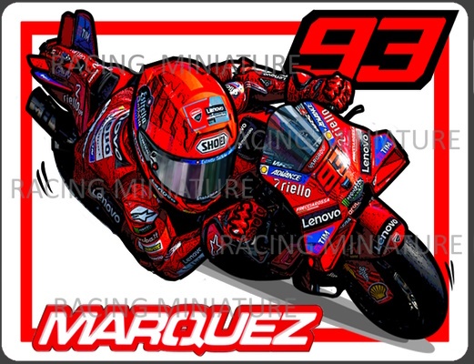 Samolepka M. Marquez 2025 - 2