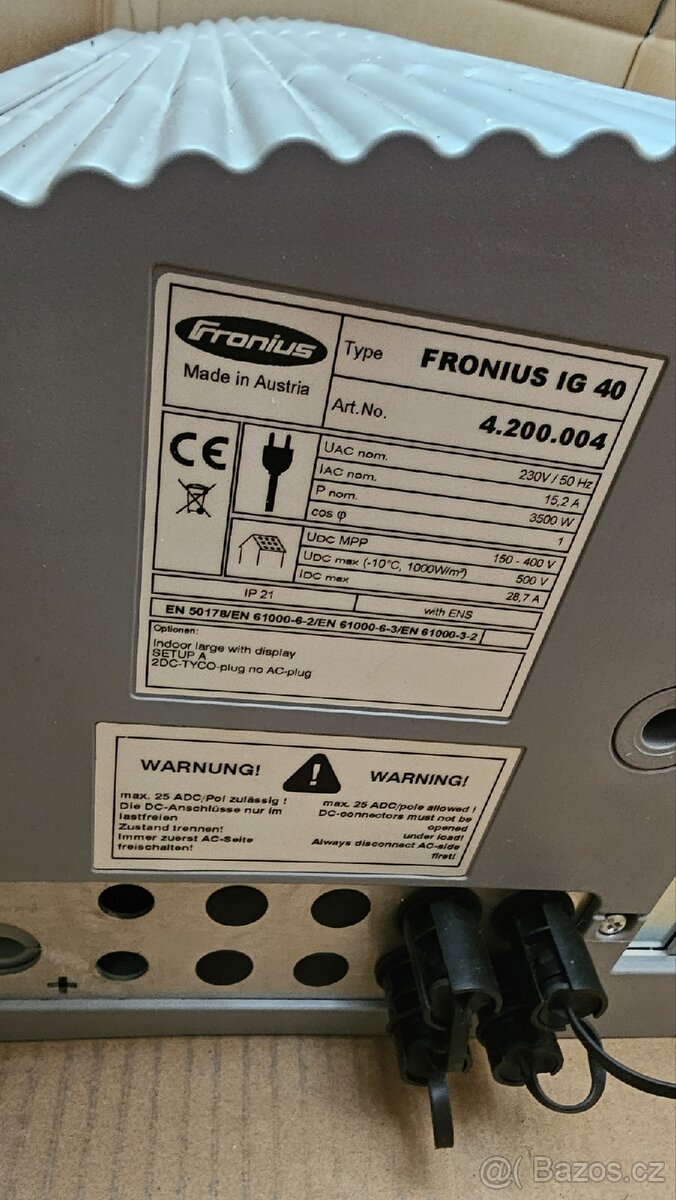 Střídač Fronius 3500w - 2