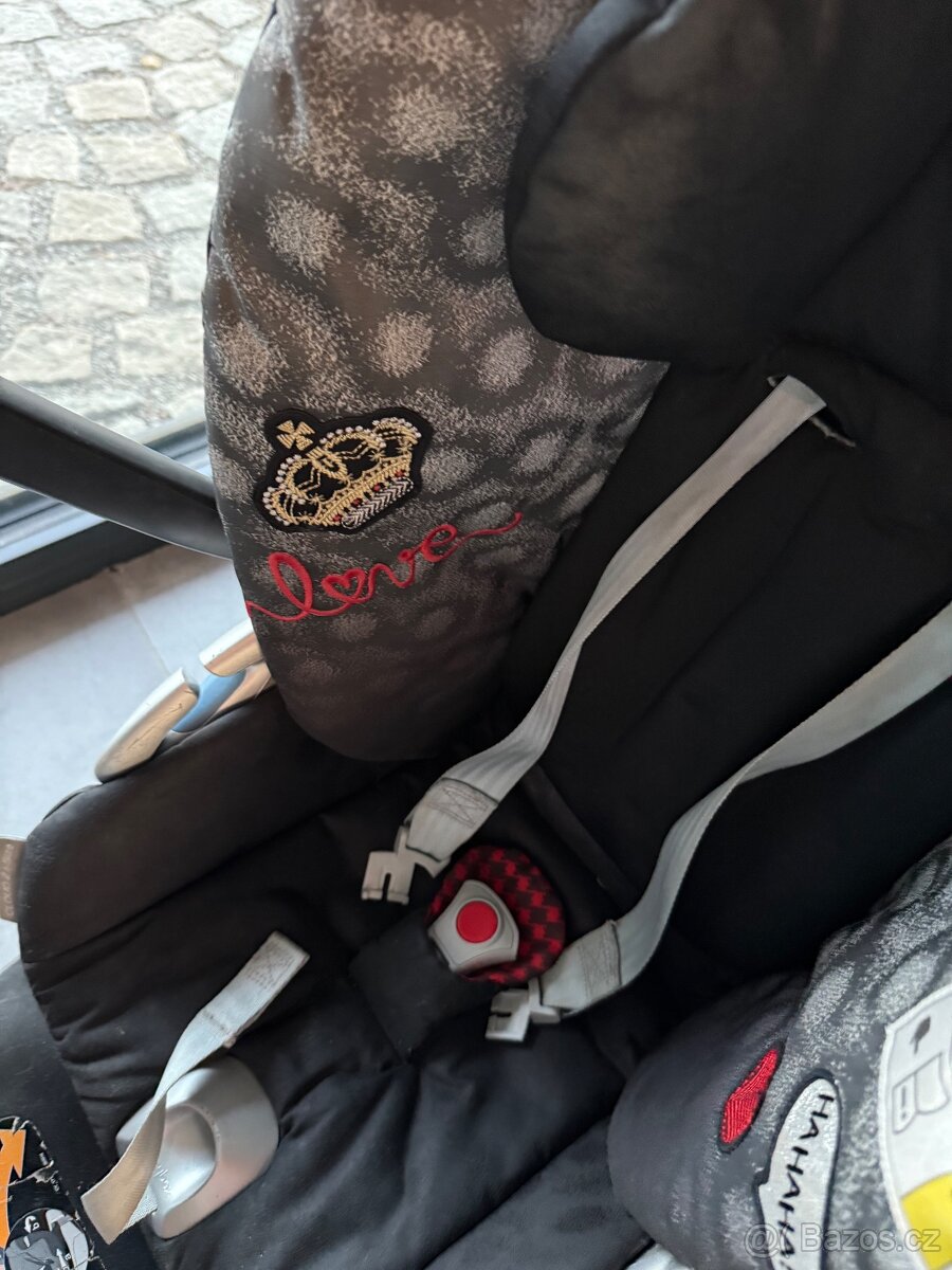 Cybex Rebellious / Cloud – vajíčko + ISOFIX báze – TOP stav - 2