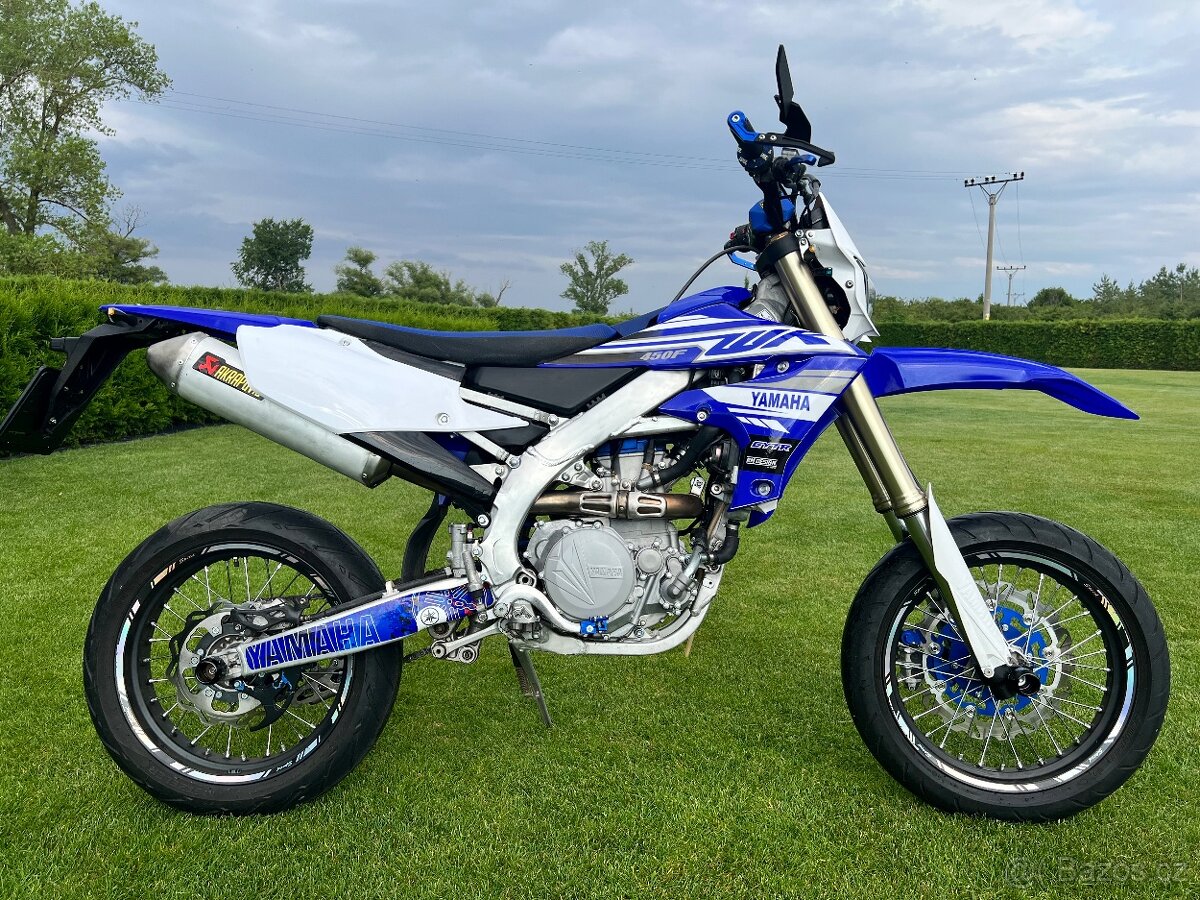 Yamaha WR450 supermoto