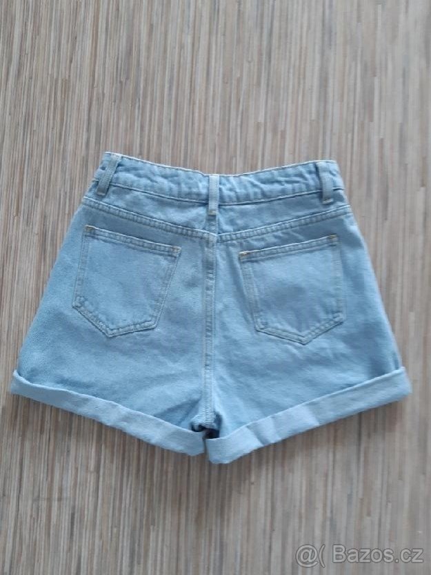 Riflové kraťasy vel.XS zn.Shein - NOVÉ - 2