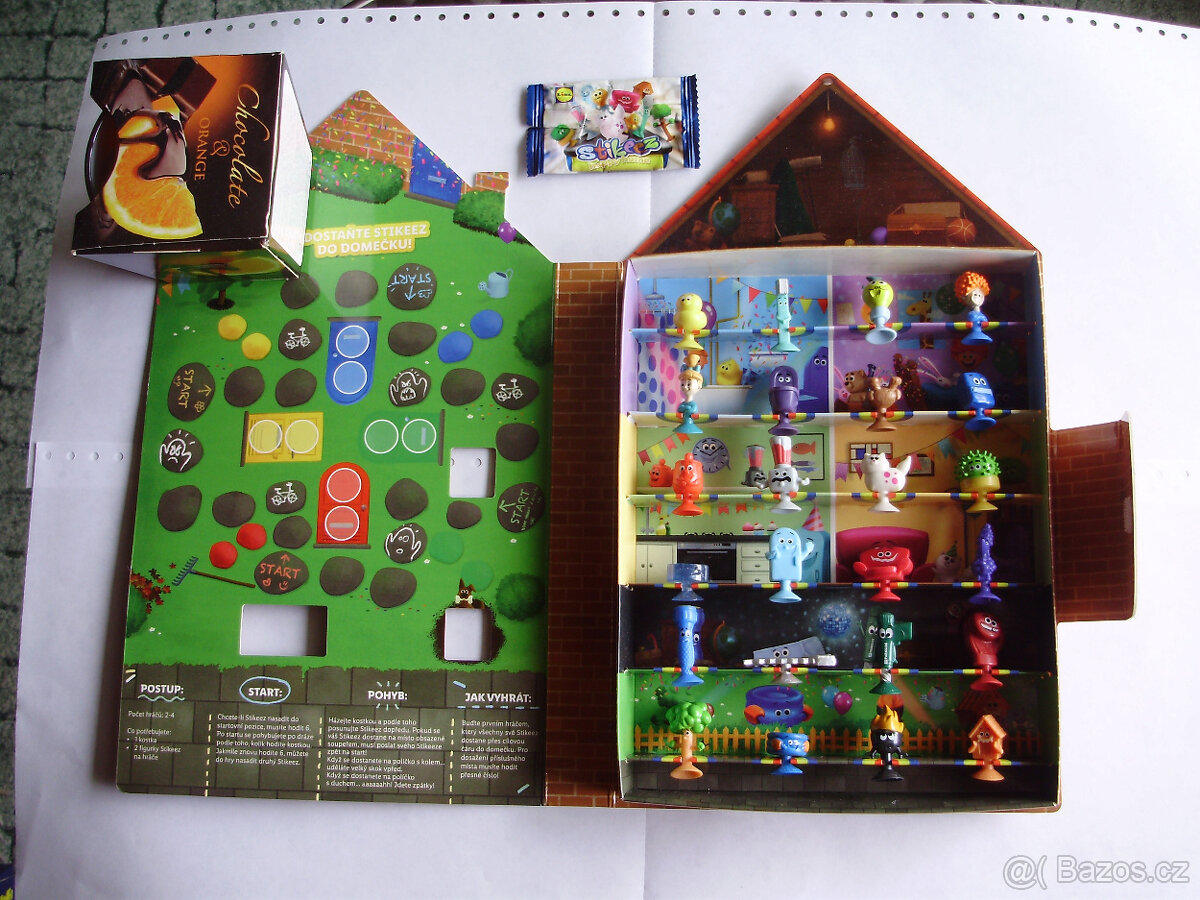 Sběratelské album s figurkama Stikeez z Lidlu - 2
