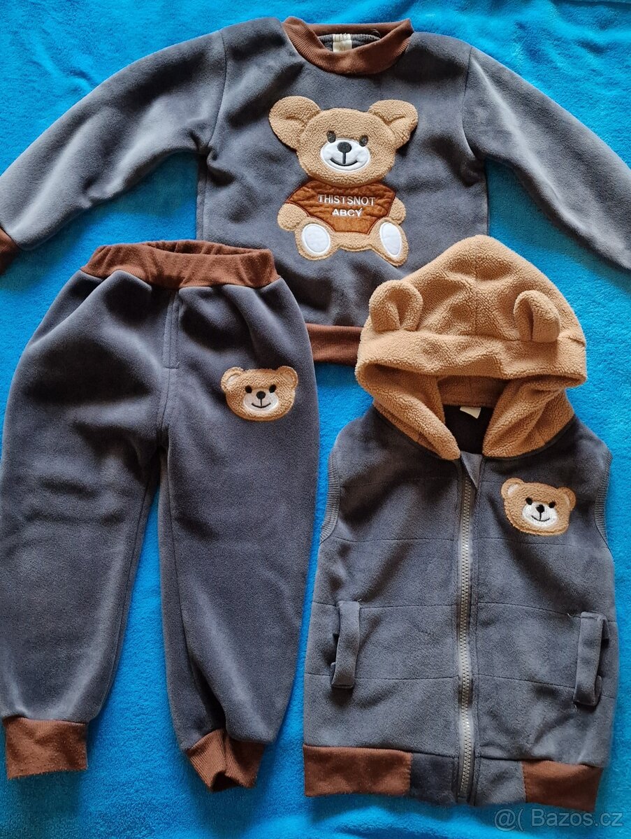 Obleceni kluk 92-104 cca 124 kusů - 2