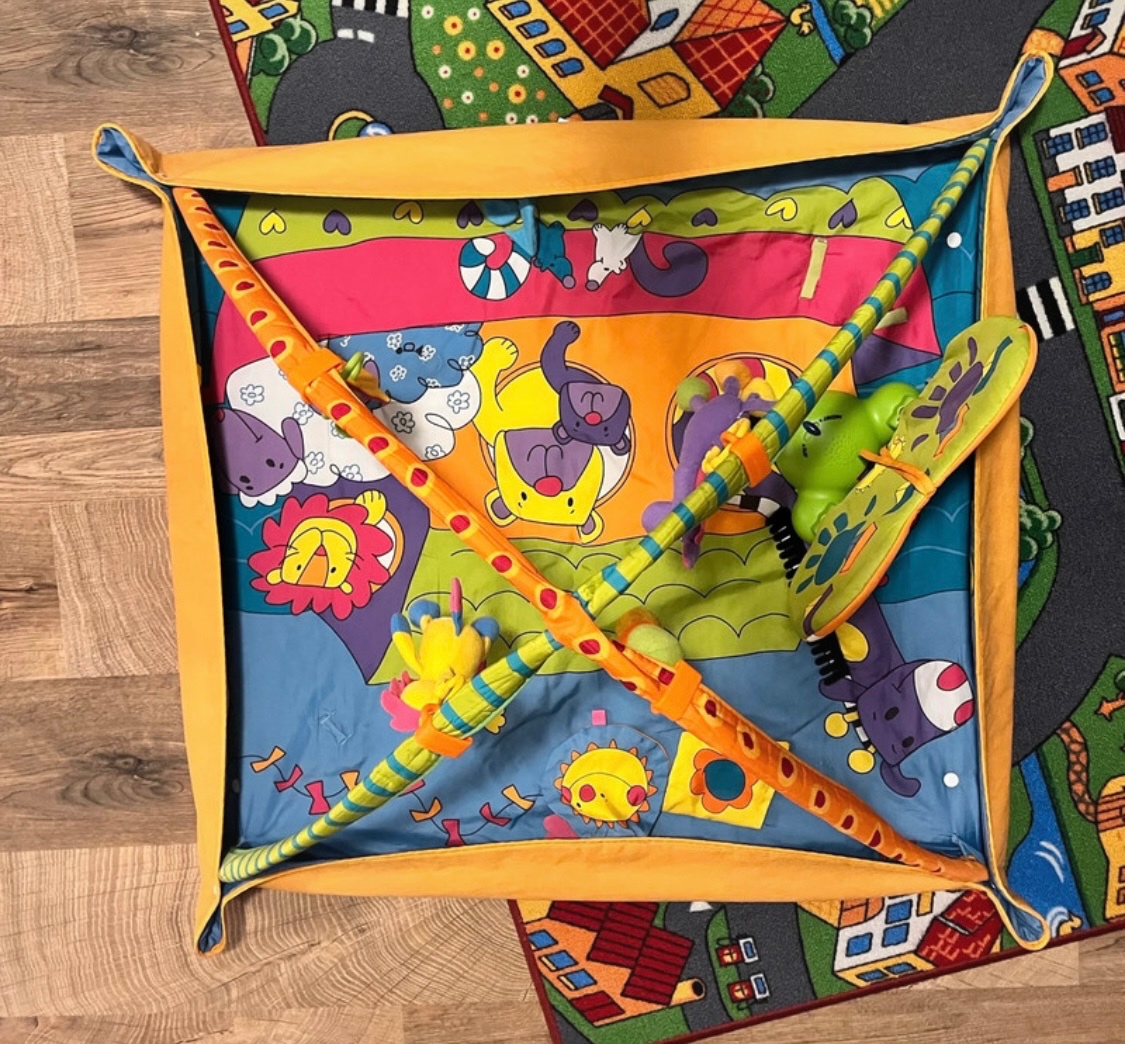 Hrací podložka/hrazdička pro nejmenší - 2