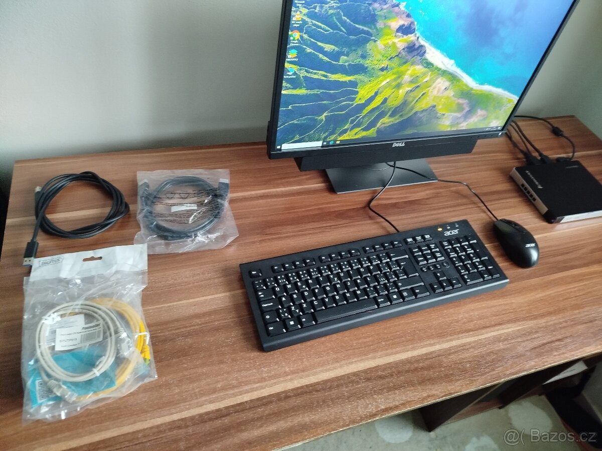 PC sestava - minipočítač, monitor 23", 500GB SSD, WIFI - 2
