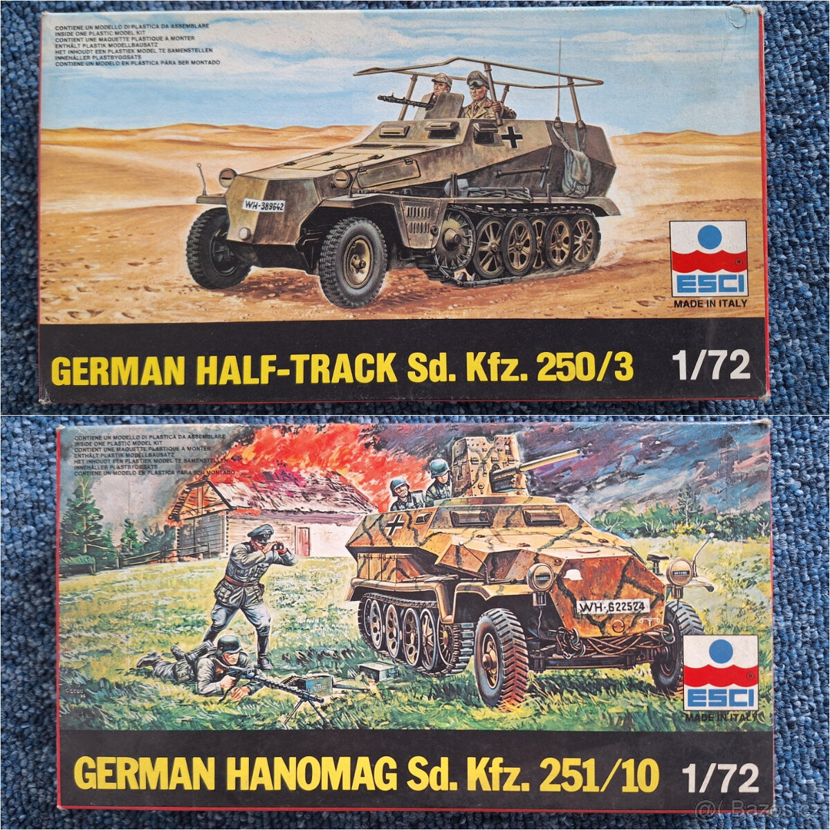 Unikátní nabídka – sbírka plastikových stavebnic vojenské te - 2