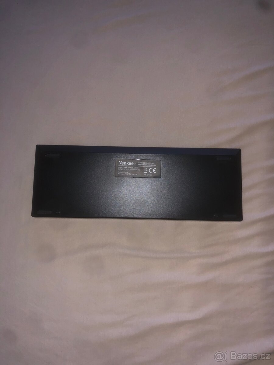 Herní klávesnice YENKEE YKB 3600 US atom černá - 2