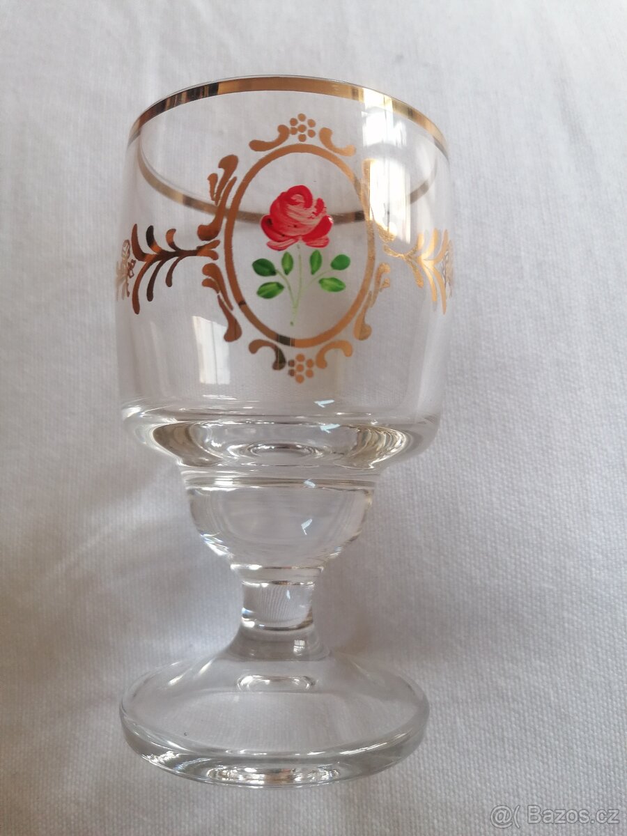 Levně retro sklenky - 2