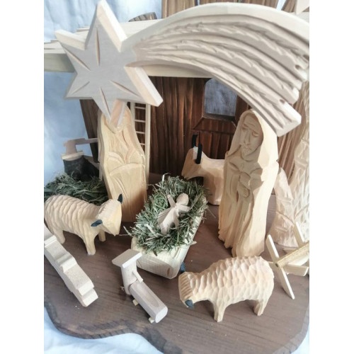 Dřevěný betlém 14D2 - 2