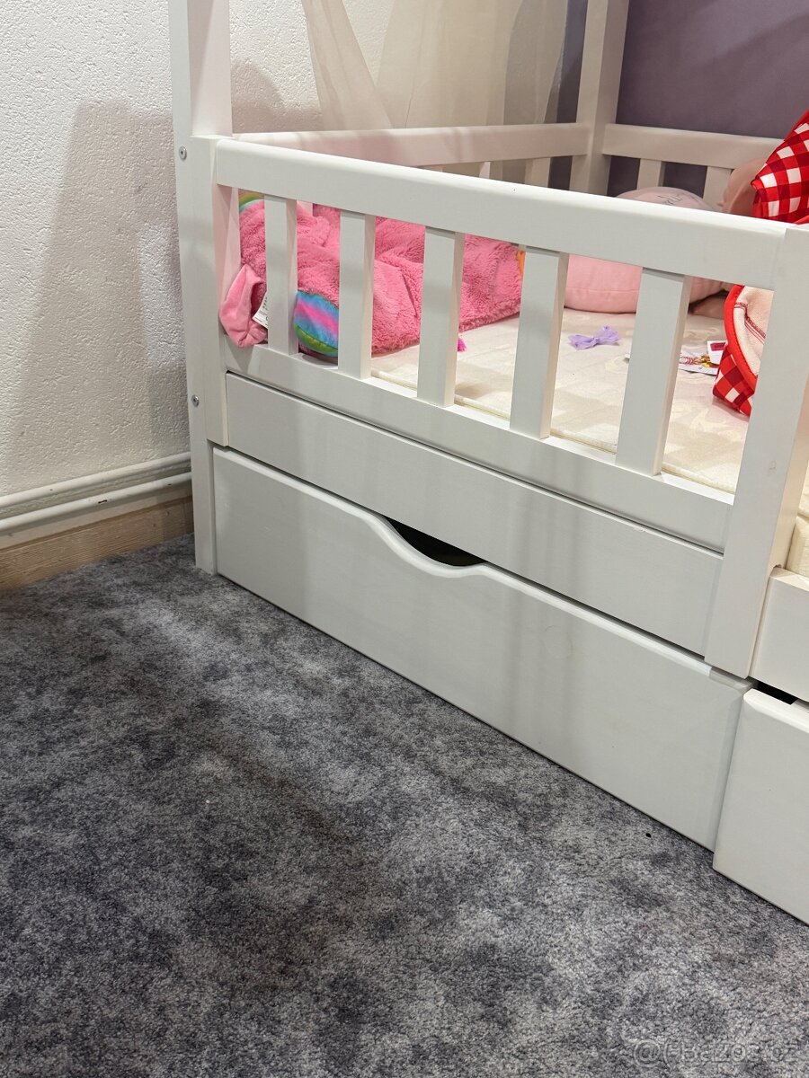 Dětská postel Domek 160x80 - 2