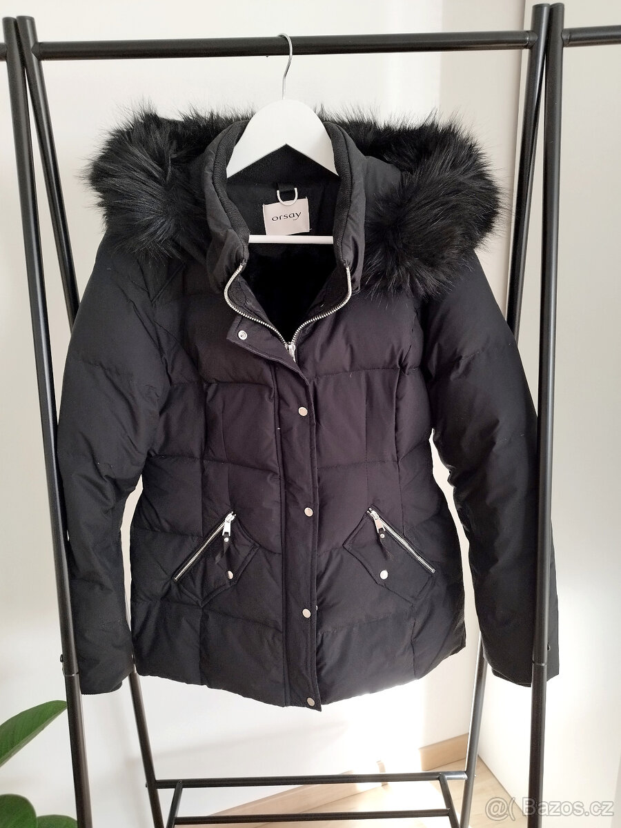 Nová zimní péřová dámská bunda velikost S/M - 2