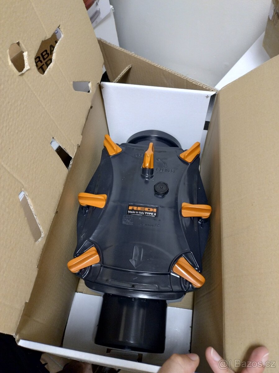 Zpětná klapka s aretací a dvěma klapkami DN125 - 2