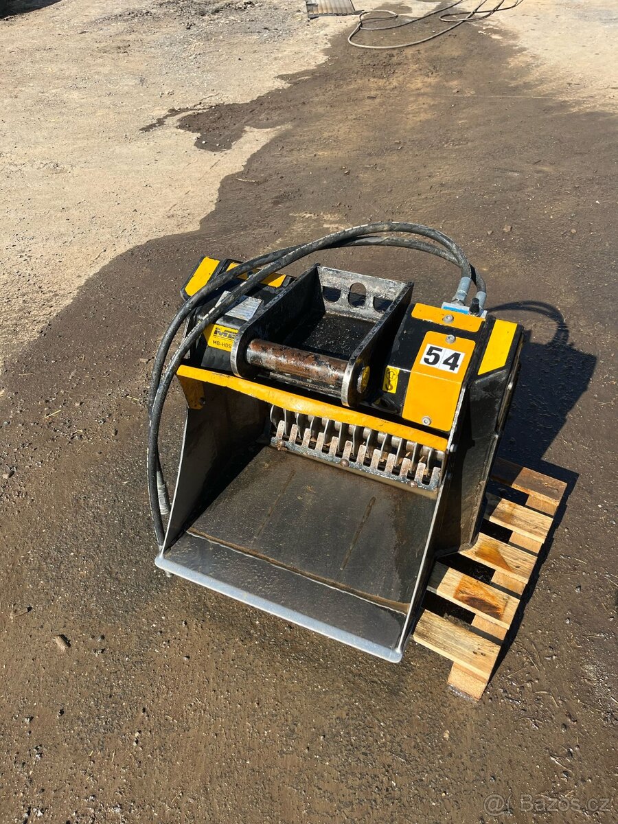 Rotorová třídička MB Crusher HDS307 frakce 0-15 - 2