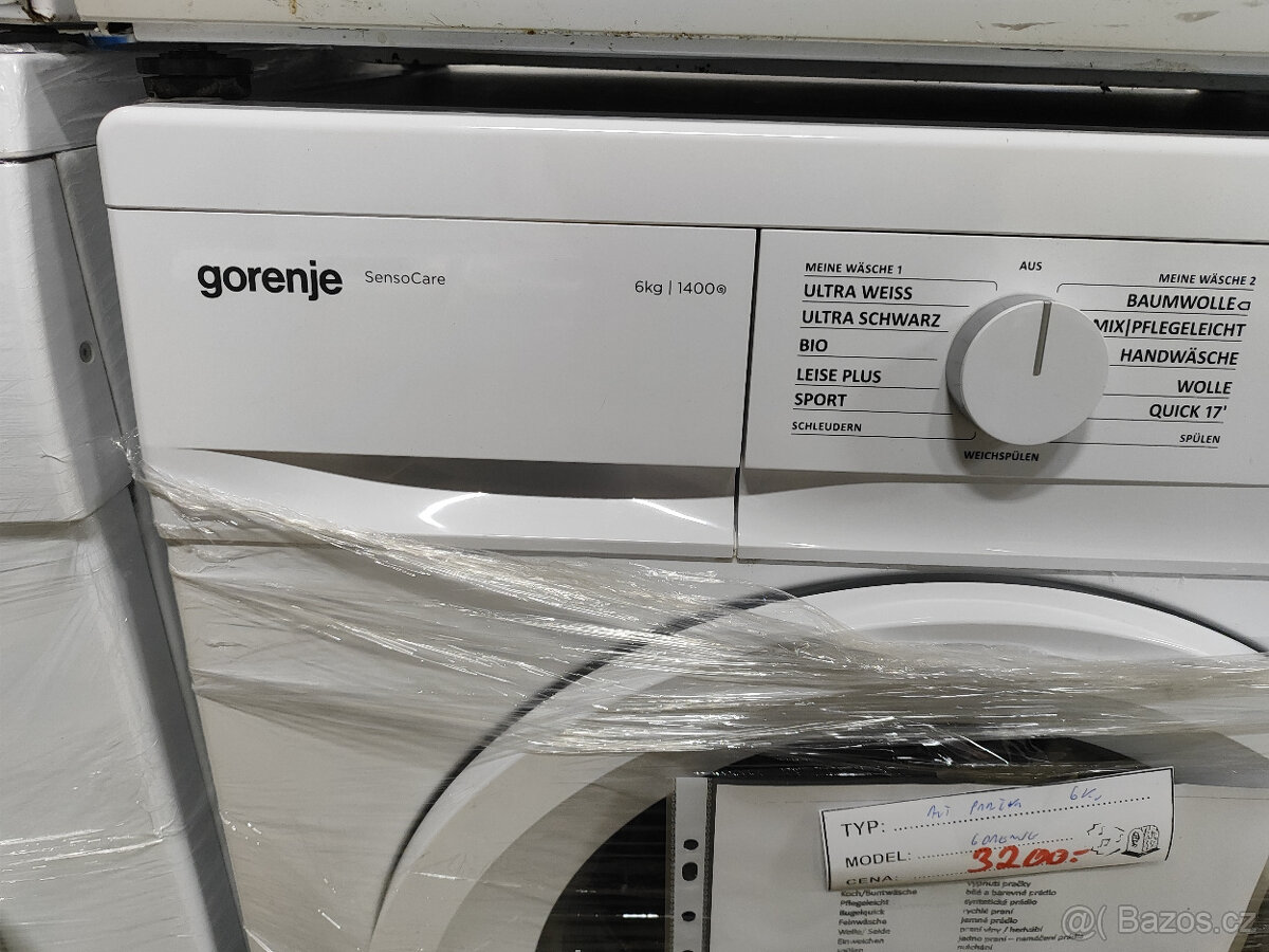Automatická Pračka Gorenje SensoCare 6kg / 1400 - 2