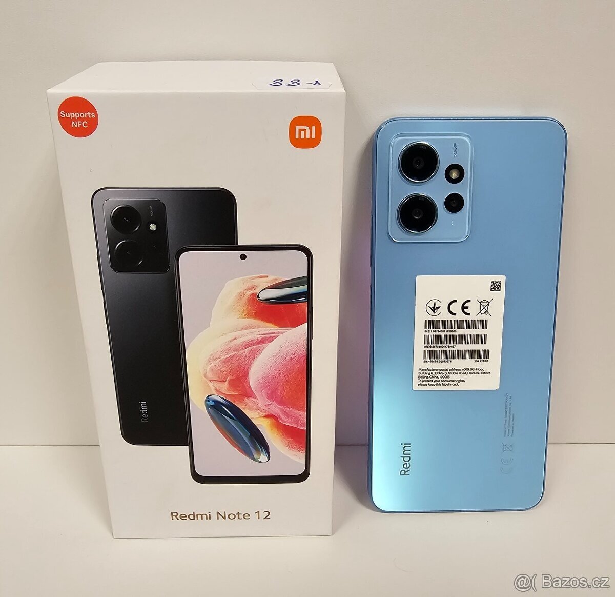 Xiaomi Redmi Note 12 4GB/128GB modrá - 2