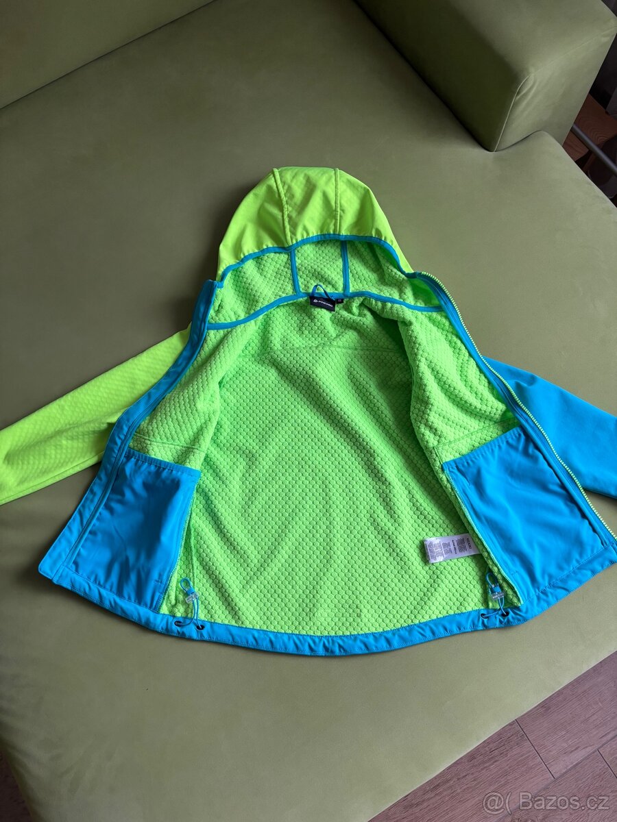 Softshellová bunda Alpine PRO 140-146 - 2