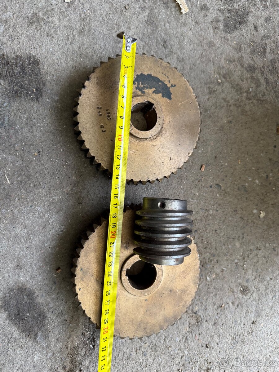 Šnekové soukolí - 2