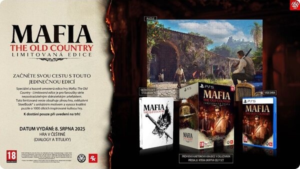 NOVÁ Mafia: The Old Country Limited Edition na PS5 - 2