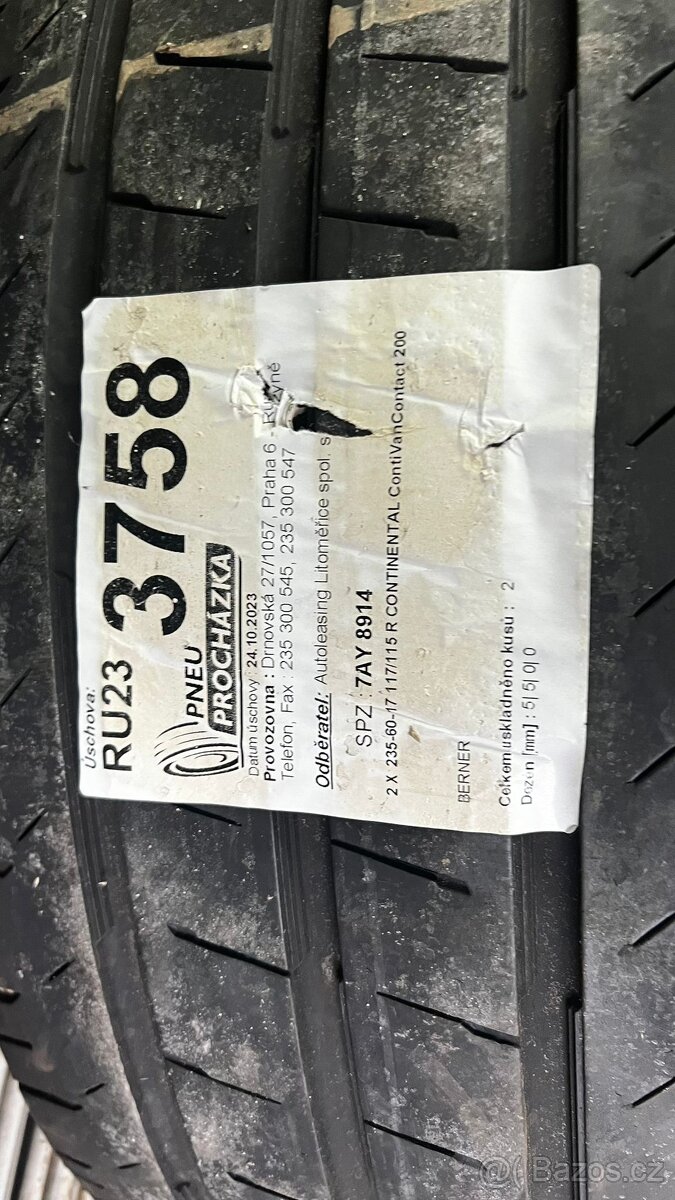 CONTINENTAL VanContact Eco 235/60 R17 C 117/115 R - 2