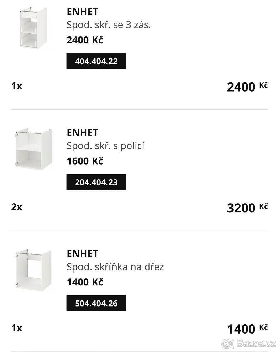 Kuchyne Ikea Enhet - 2