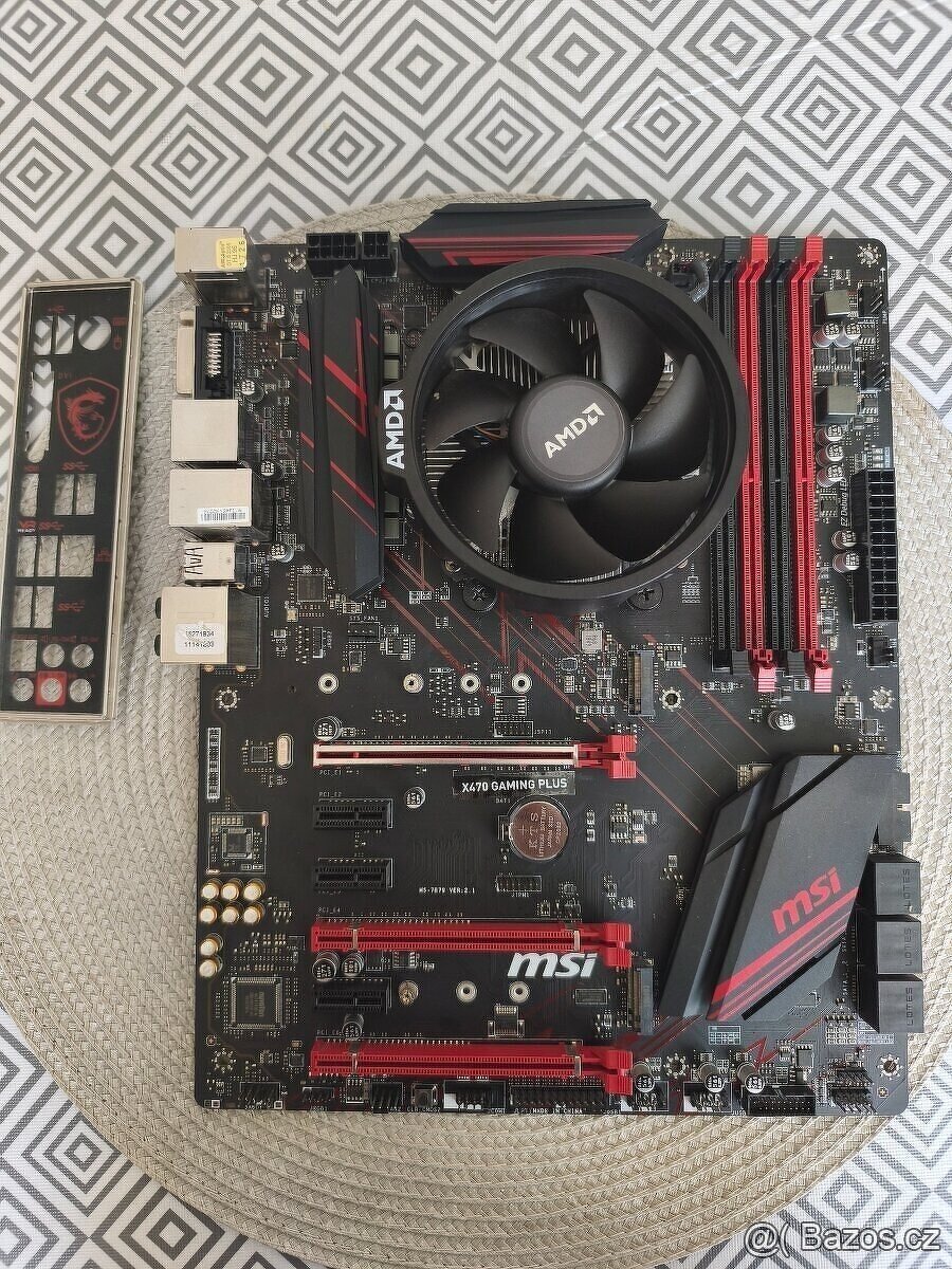 MSI X470 Gaming plus - ryzen 3600 - 2