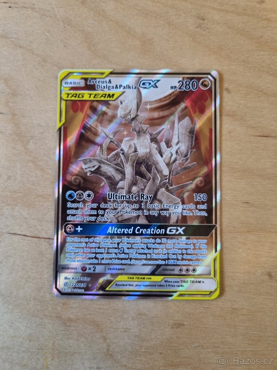 Pokémon karta Arceus&Dialga&Palkia - 2
