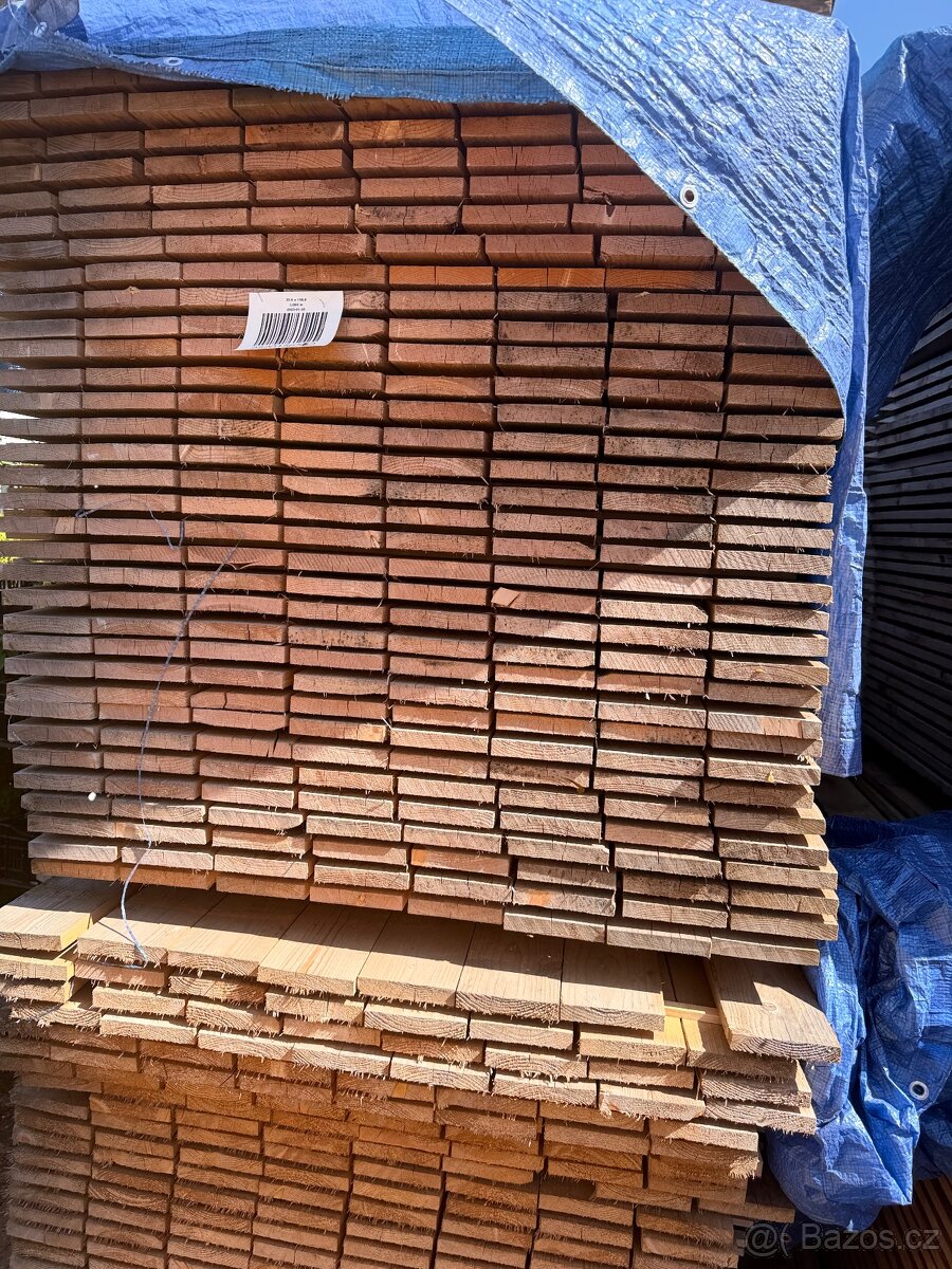 Prodám vysušená prkna 22x135x3000 - 2