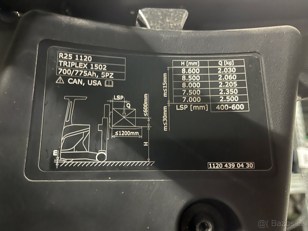Retrak Linde R25-01 - 2
