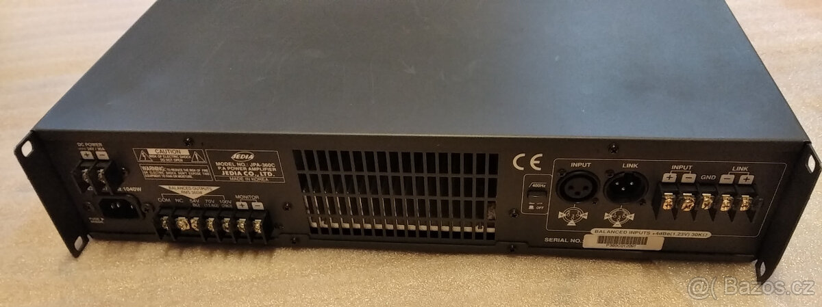 Zesilováč Power Amplifier JEDIA JPA‑360C - 2