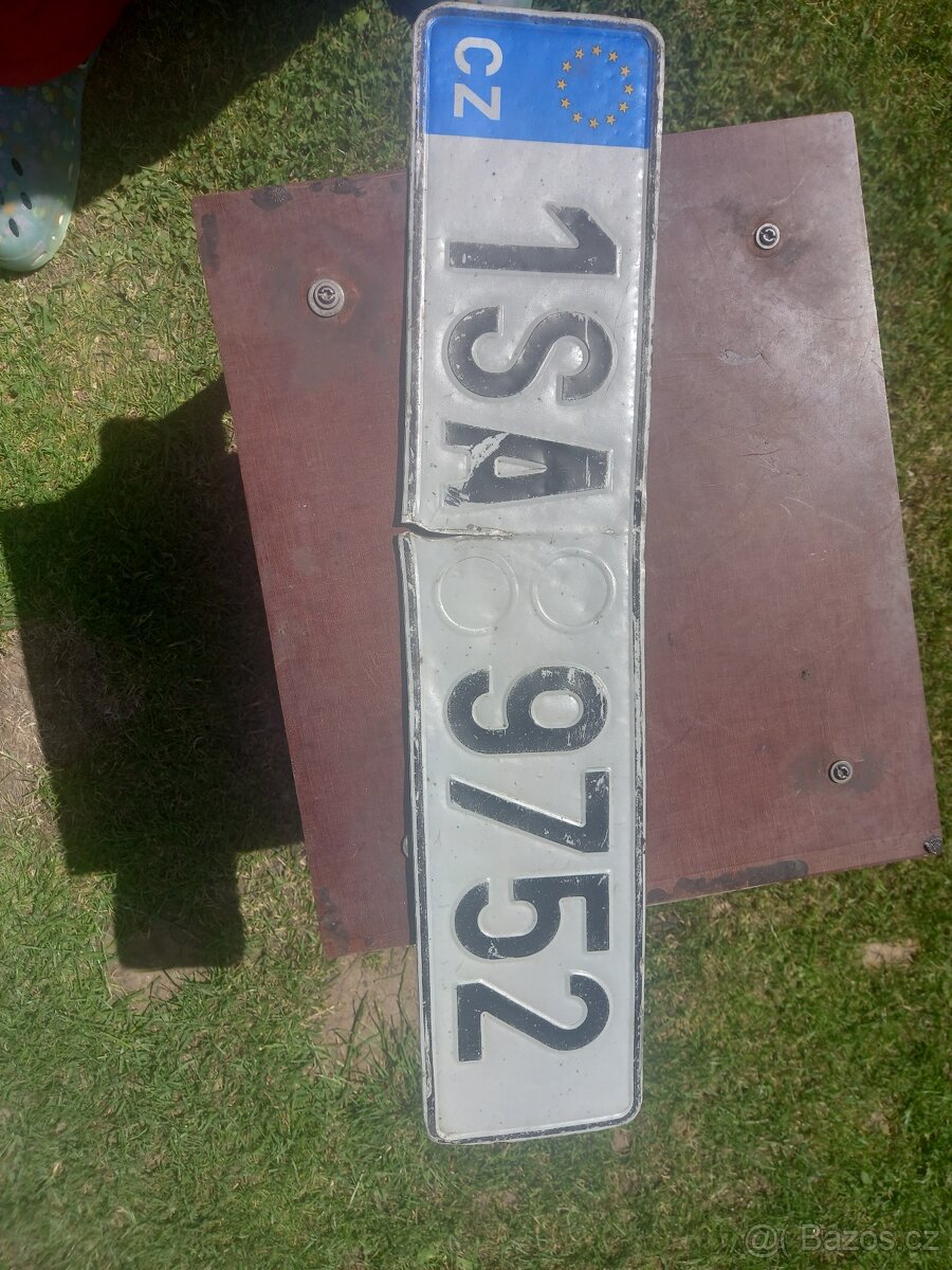 starší SPZ - 2