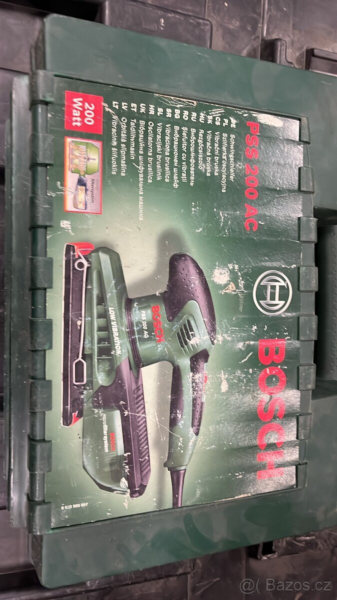 Bruska bosch pss 200ac - 2