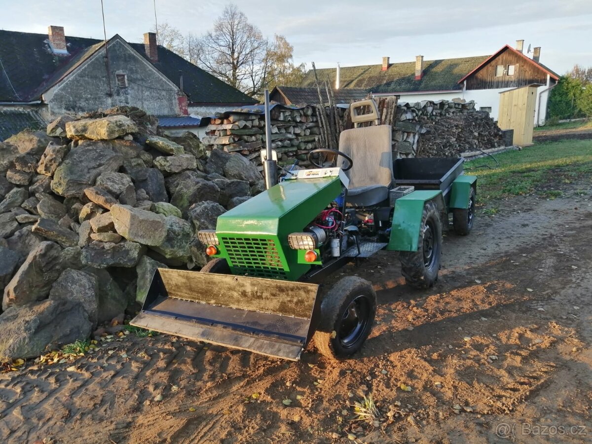 Traktůrek, malotraktor, domácí traktůrek - 2