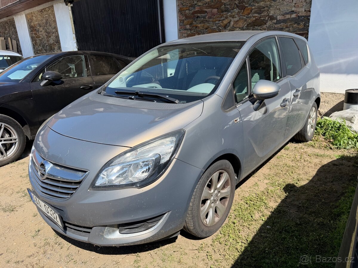 OPEL MERIVA B 1.4 turbo 103kw nepojízdné - 2