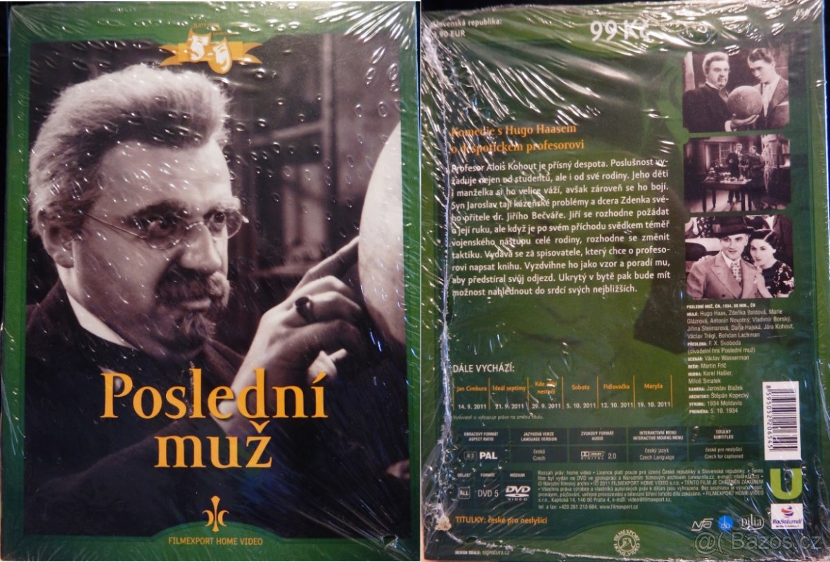 Staré české filmy pro pamětníky na DVD 2 (komedie) - 2