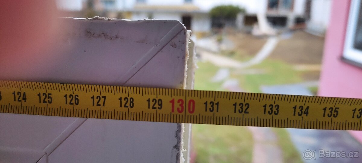 Okno 1300x1570 mm - Zlatý dub/Bílá - 2