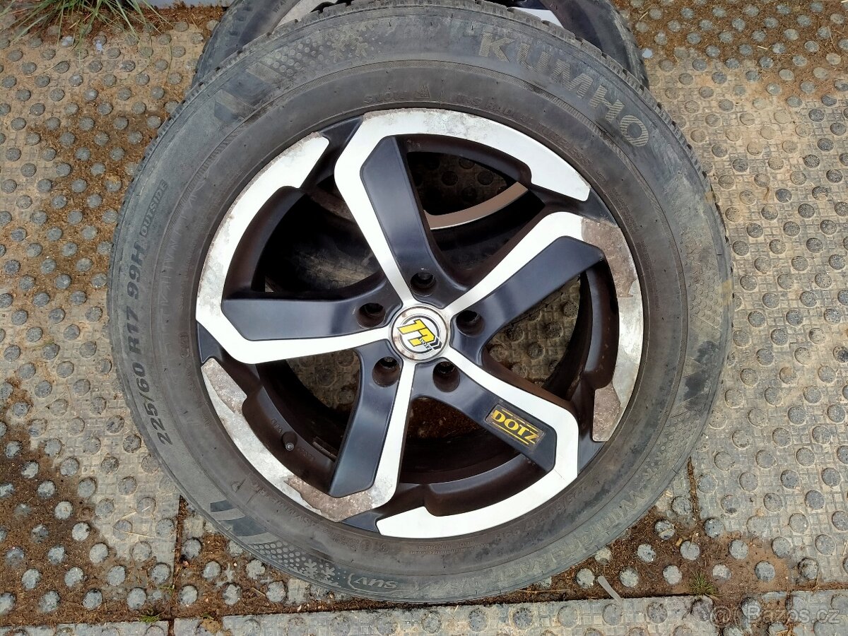 Litá alu kola Dotz Hanzo 4 ks + pneu zdarma na SUV - 2
