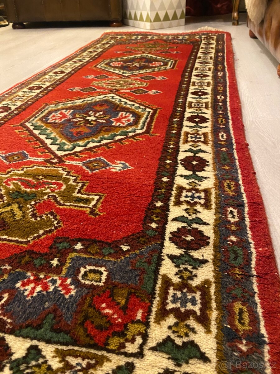 Handmade koberec Indicky original 100%vlna - 2