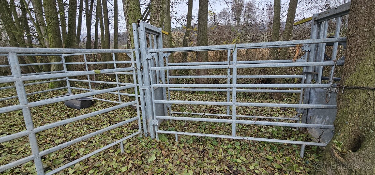 Manipulační ohrada - naháněcí ulička - 2