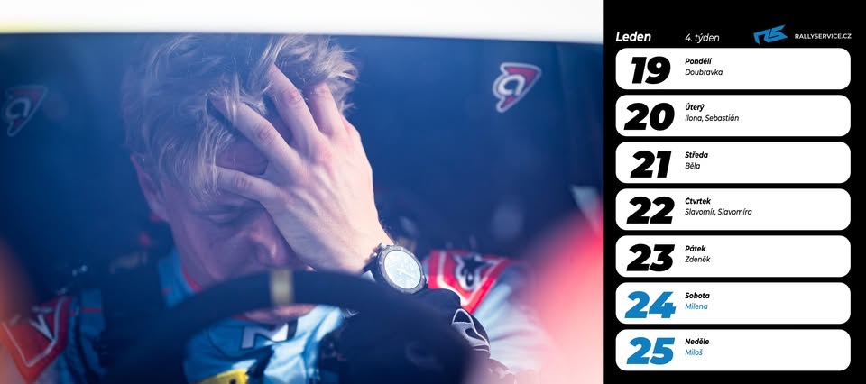 Kalendáře Česká Rally 2026 - 2